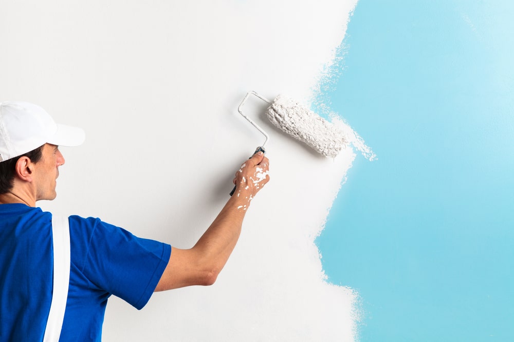 Nettoyez le mur peint avant de le repeindre